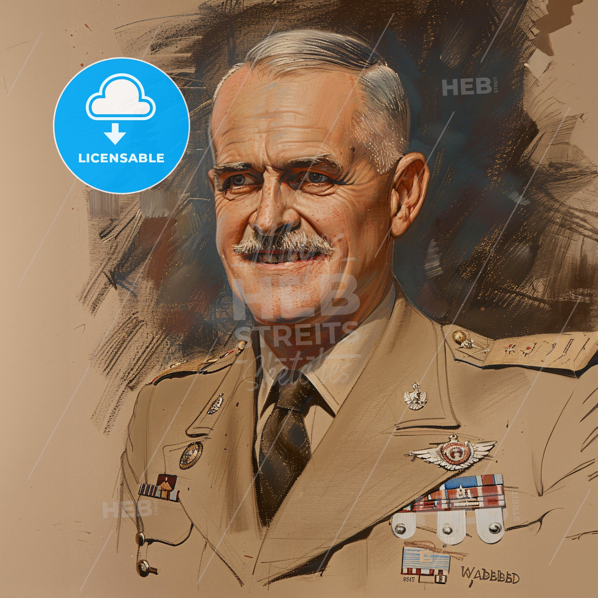 Archibald Wavell, 1883 - 1950, British Field Marshal - A Man In A Military Uniform