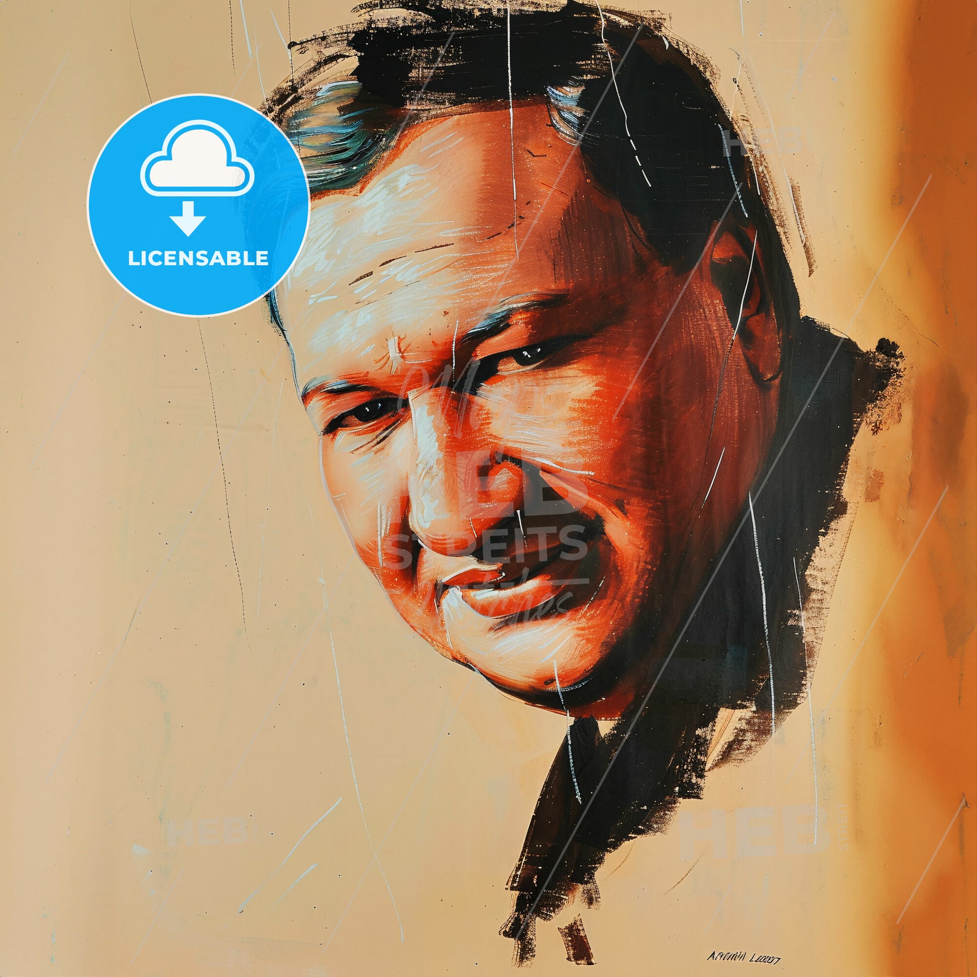 Aristarkh Lentulov, 1882 - 1943, Russian painter - A Painting Of A Man