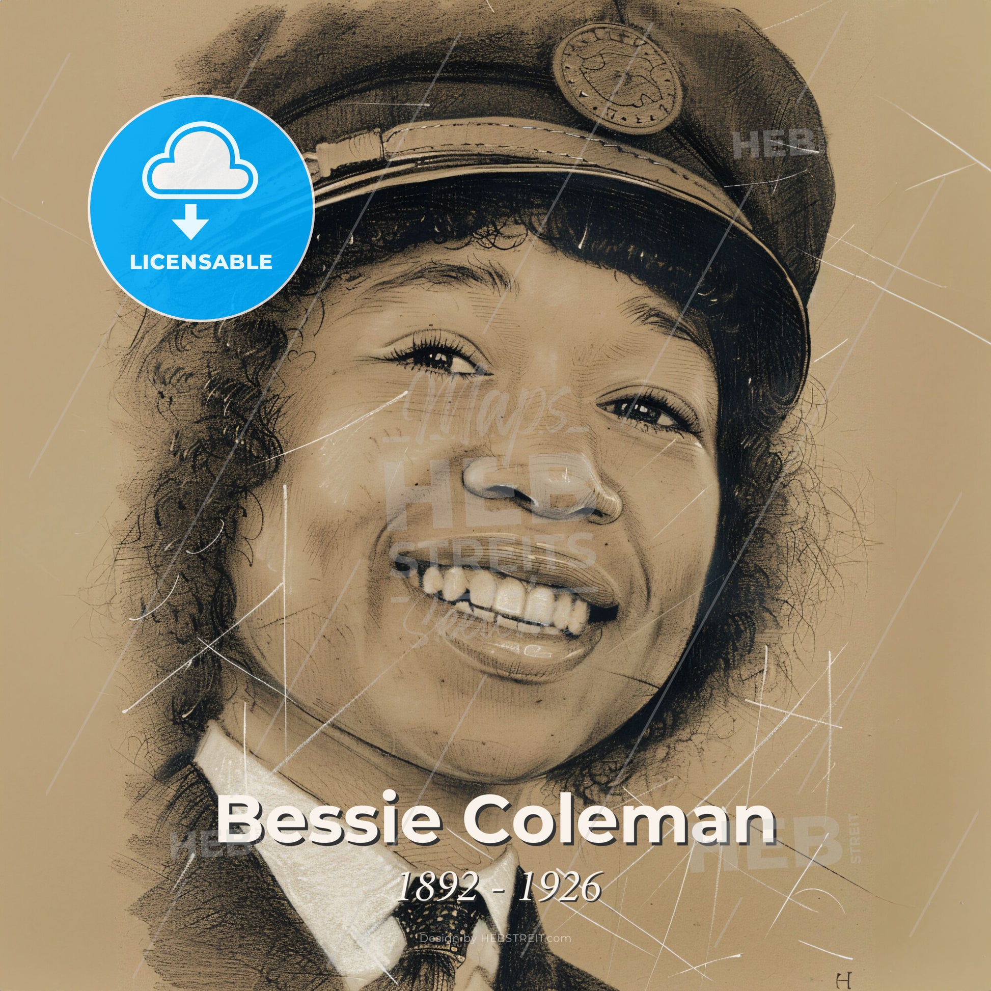 Curiosity Stream - Bessie Coleman: Queen of the Skies, image size:1946x1946