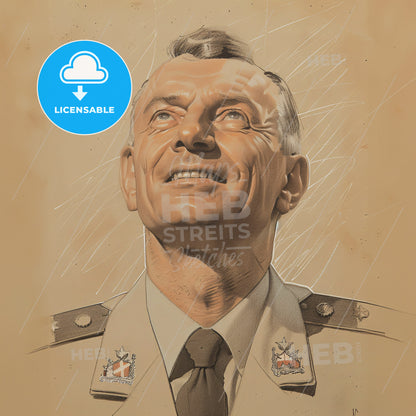 Billy Mitchell, 1879 - 1936, American General - A Man In A Military Uniform