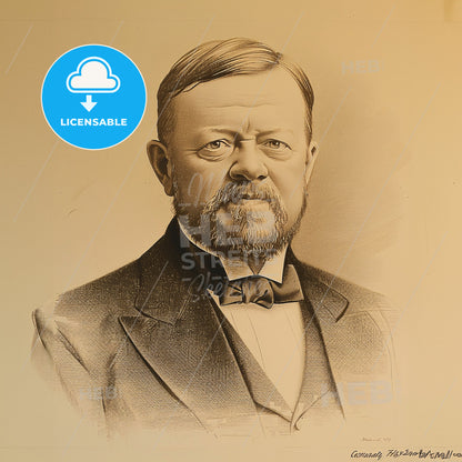 Charles Melville Hays, 1856 - 1912, American-Canadian railway executive - A Man In A Suit