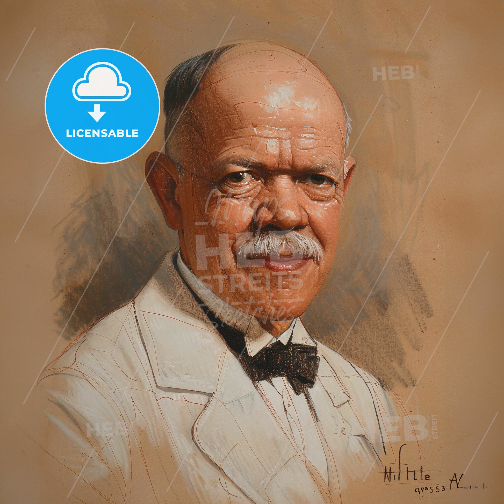 Charles Nicolle, 1866 - 1936, French bacteriologist - A Man In A Suit