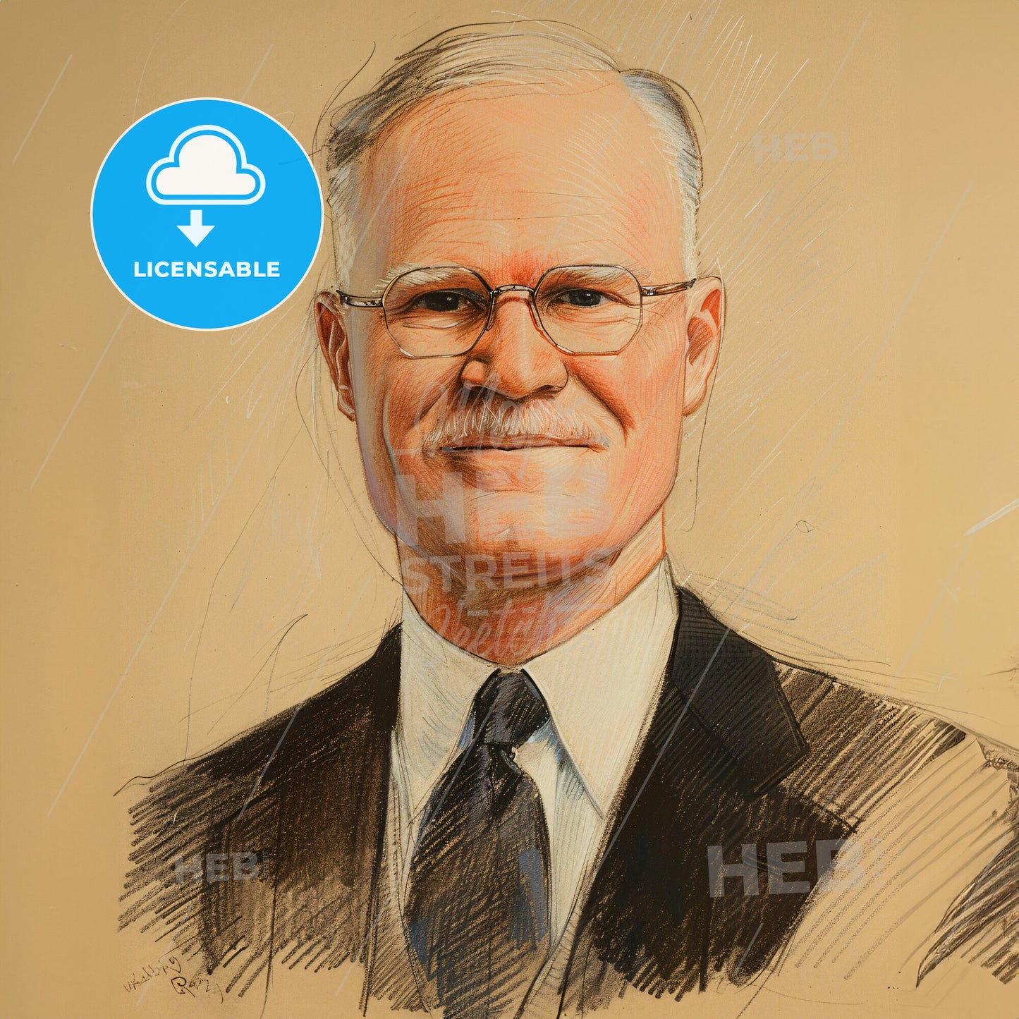 Charles R. Walgreen, 1873 - 1939, American pharmacist and businessman - A Man Wearing Glasses And A Suit