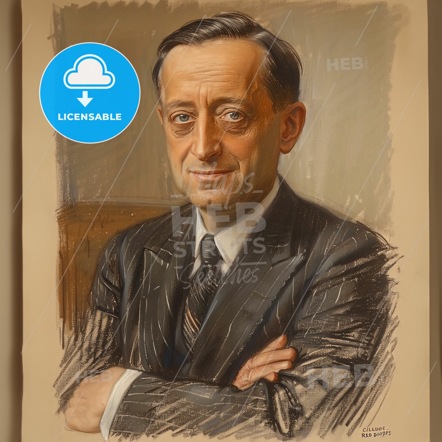 Clarence Dillon, 1882 - 1979, American investment banker - A Man In A Suit And Tie