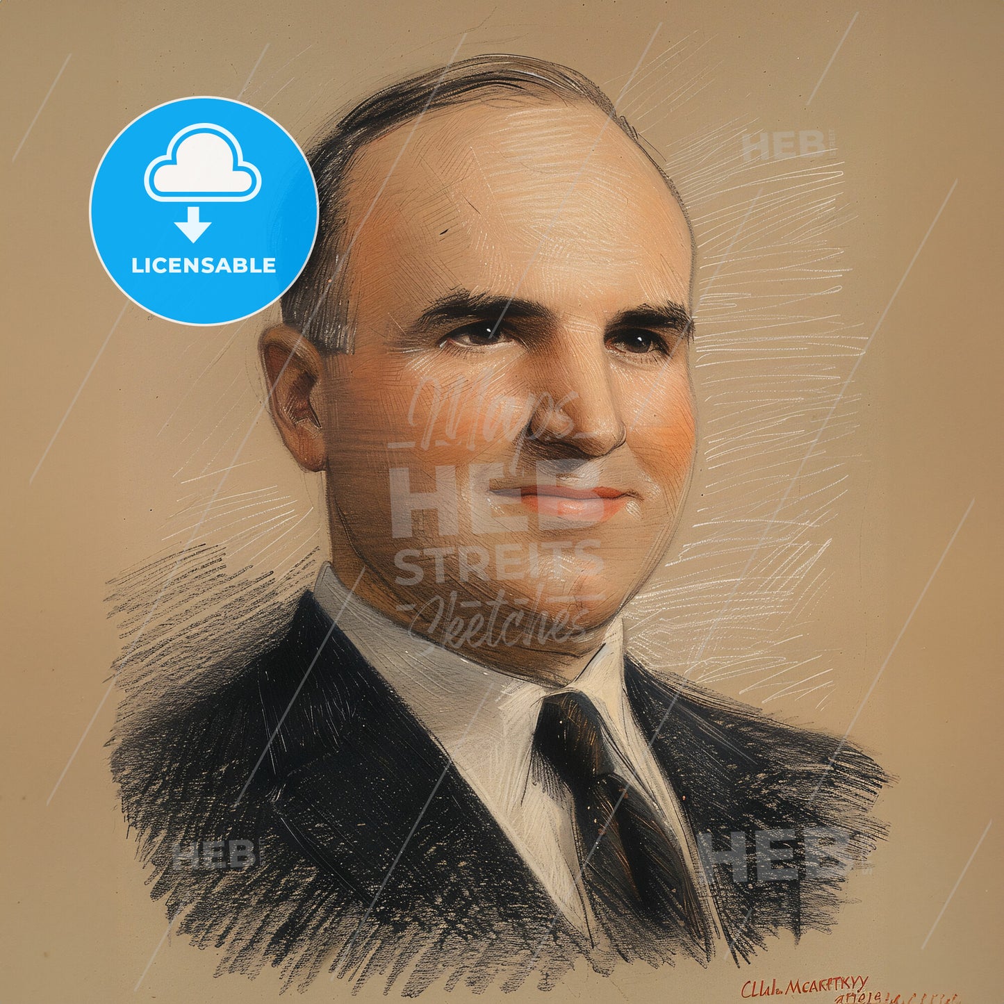 Clarence Macartney, 1879 - 1957, American Presbyterian preacher - A Man In A Suit And Tie