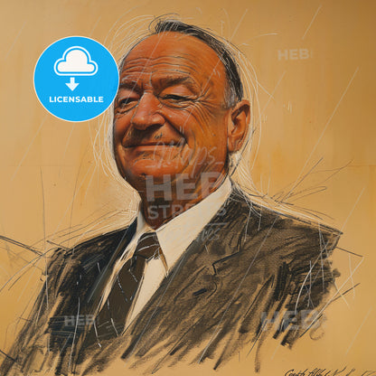 Conrad Hilton, 1887 - 1979, American hotelier - A Man In A Suit And Tie