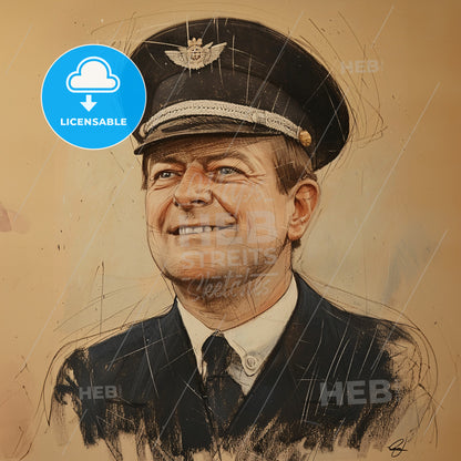 David Beatty, 1871 - 1936, British Admiral - A Man In A Uniform And Hat