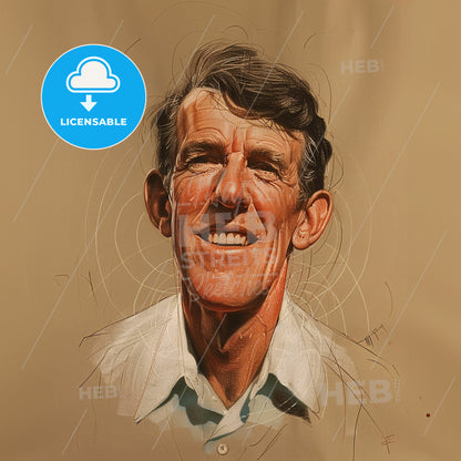 Edmund Hillary, 1919 - 2008, New Zealand mountaineer - A Man With A Smile