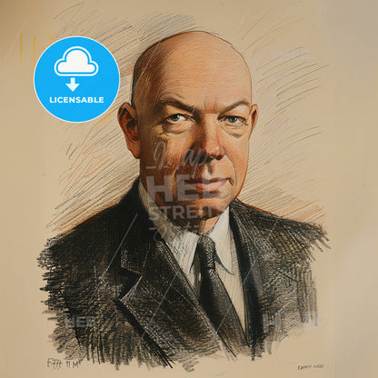 Edwin H. Armstrong, 1890 - 1954, American electrical engineer - A Man In A Suit And Tie