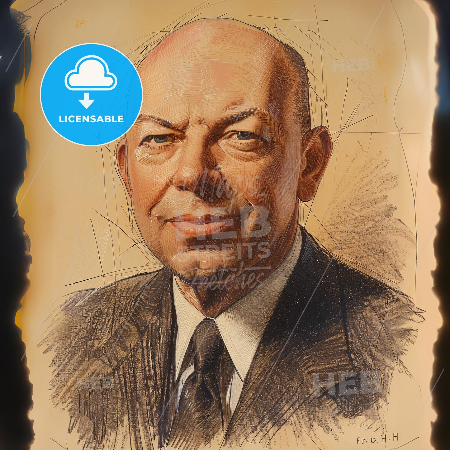 Edwin H. Armstrong, 1890 - 1954, American electrical engineer - A Man In A Suit And Tie