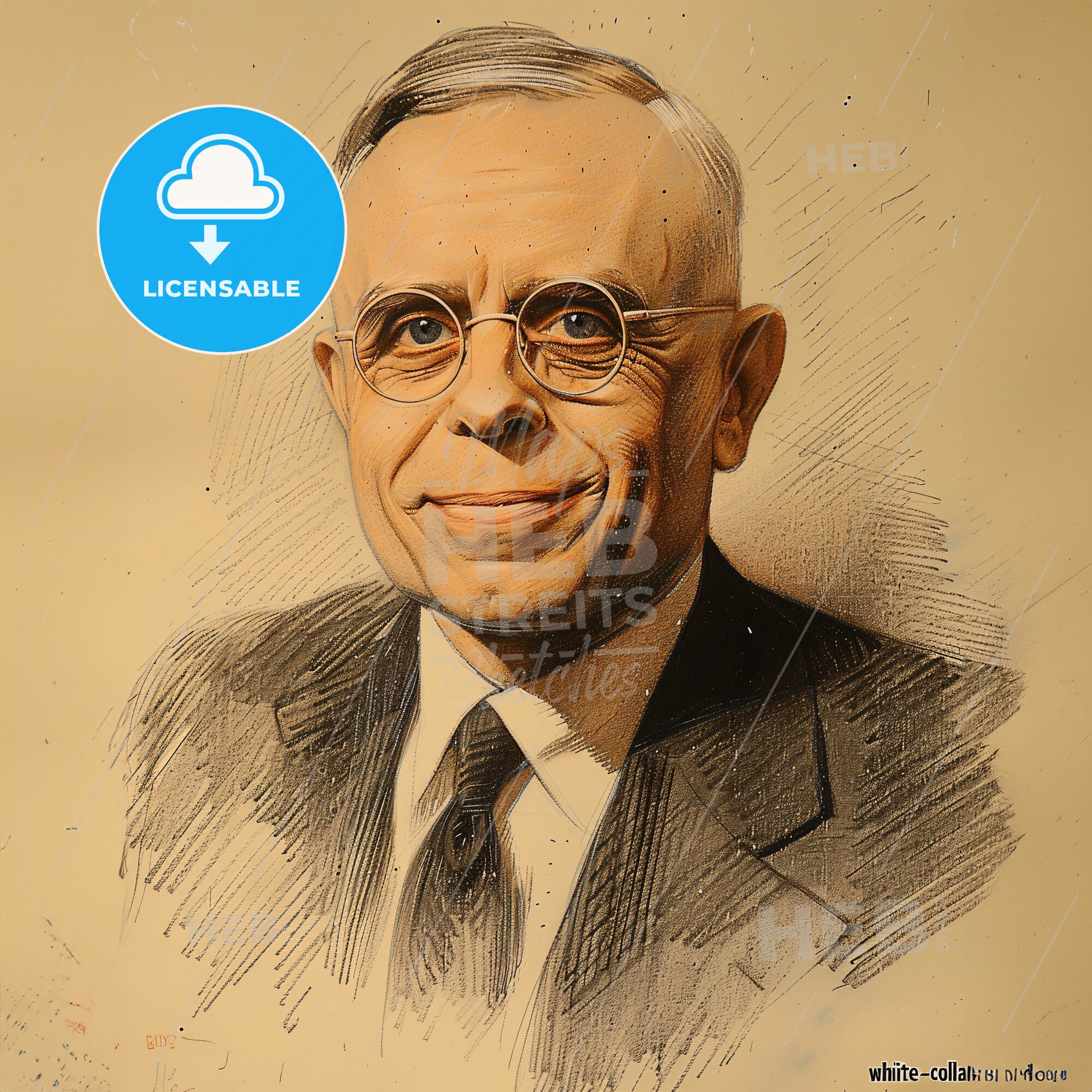 Edwin Sutherland, 1883 - 1950, American sociologist and criminologist - A Man Wearing Glasses And A Suit