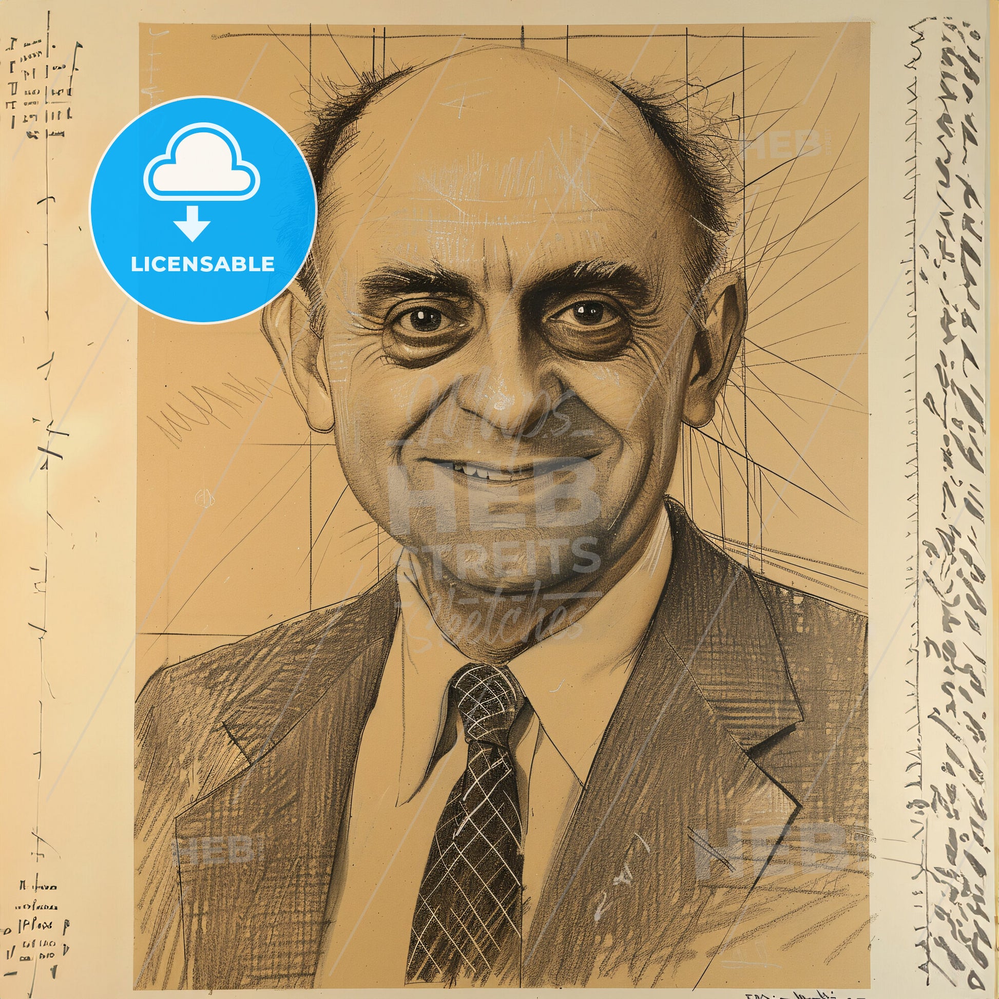 Enrico Fermi, 1901 - 1954, Italian-American physicist - A Man In A Suit And Tie