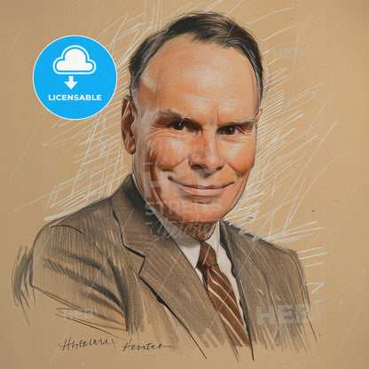 Ernest Henderson, 1897 - 1967, American hotelier - A Man In A Suit And Tie