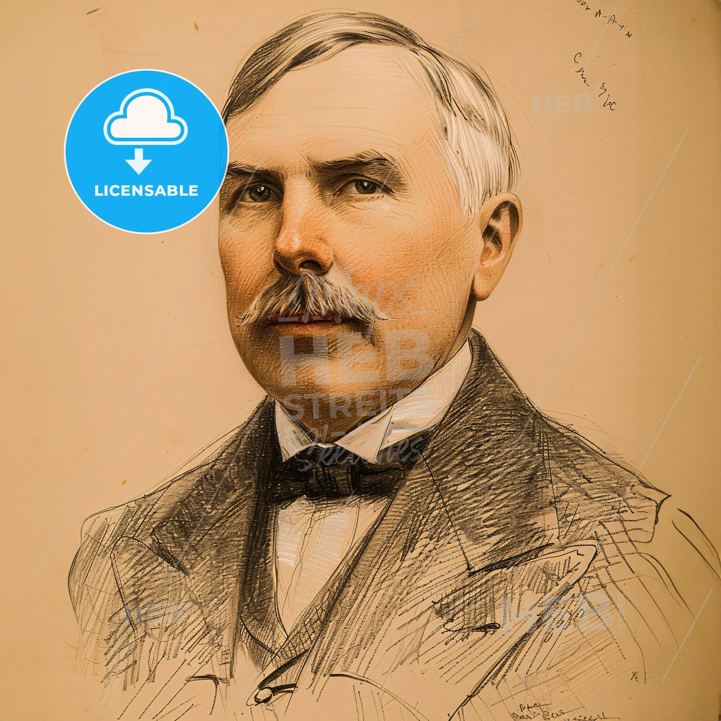 Ernest Rutherford, 1871 - 1937, New Zealand-British physicist - A Man With A Mustache