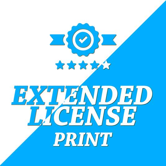 Extended print license