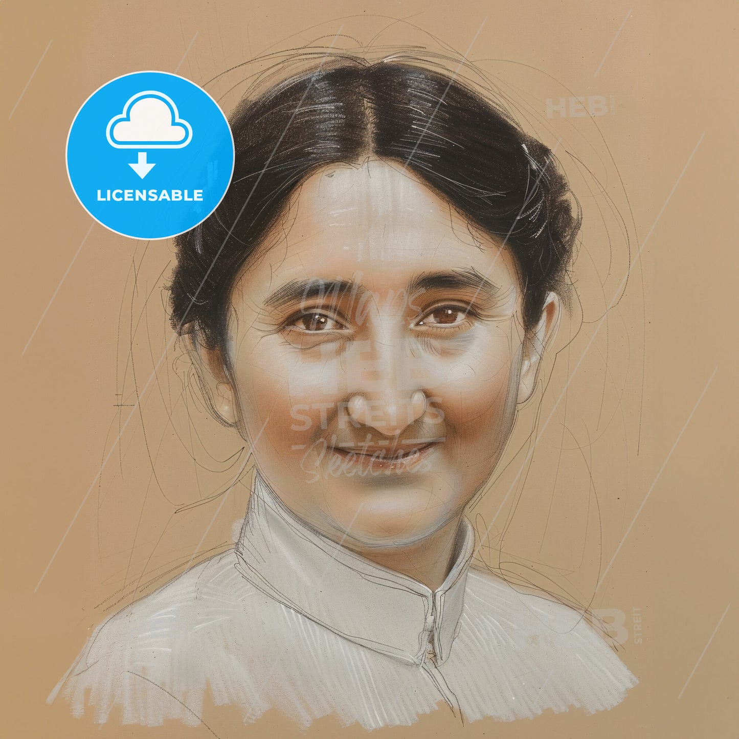 Gladys Aylward, 1902 - 1970, British missionary - A Woman With Dark Hair Wearing A White Shirt