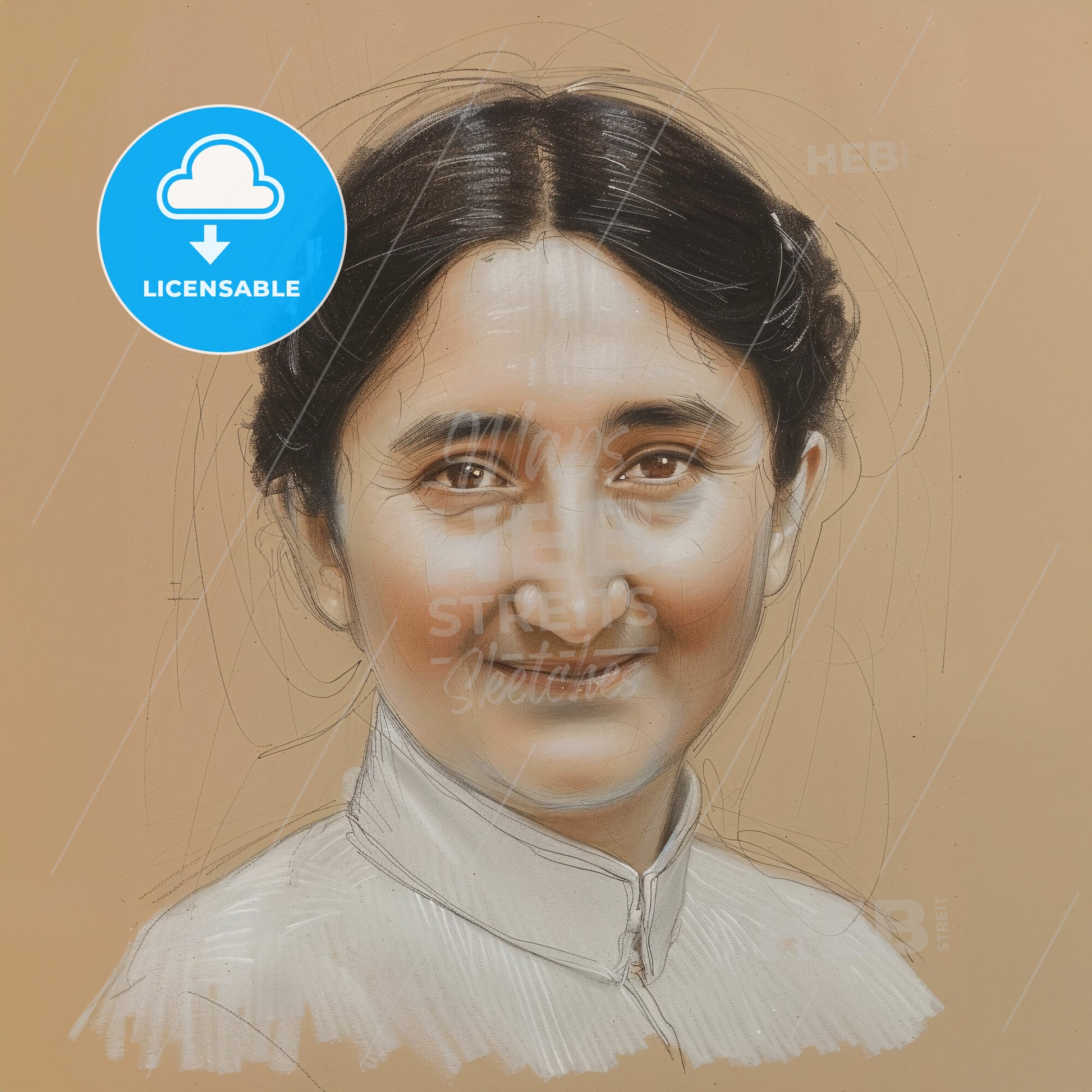 Gladys Aylward, 1902 - 1970, British missionary - A Woman With Dark Hair Wearing A White Shirt