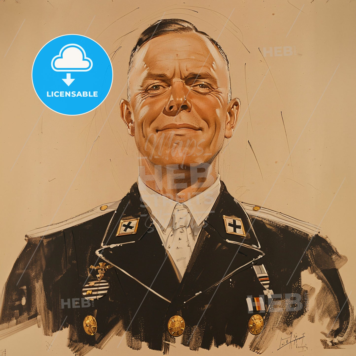 Günther Lütjens, 1889 - 1941, German Admiral - A Man In A Military Uniform