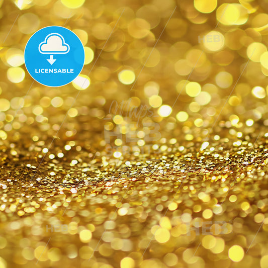 A Gold Glittery Background