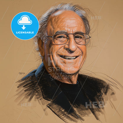 Harry Macklowe, Born: 1937, American real estate developer - A Man Smiling With Glasses