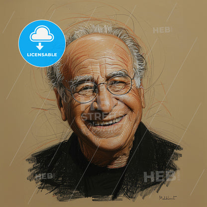 Harry Macklowe, Born: 1937, American real estate developer - A Man Smiling With Glasses