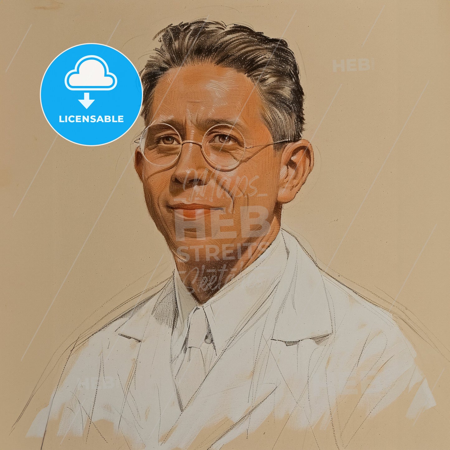 Henry K. Beecher, 1904 - 1976, American anesthesiologist - A Man In A White Coat