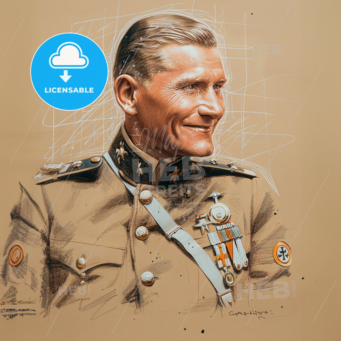 Hermann Göring, 1893 - 1946, German Luftwaffe commander - A Man In Military Uniform