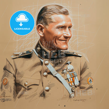 Hermann Göring, 1893 - 1946, German Luftwaffe commander - A Man In Military Uniform
