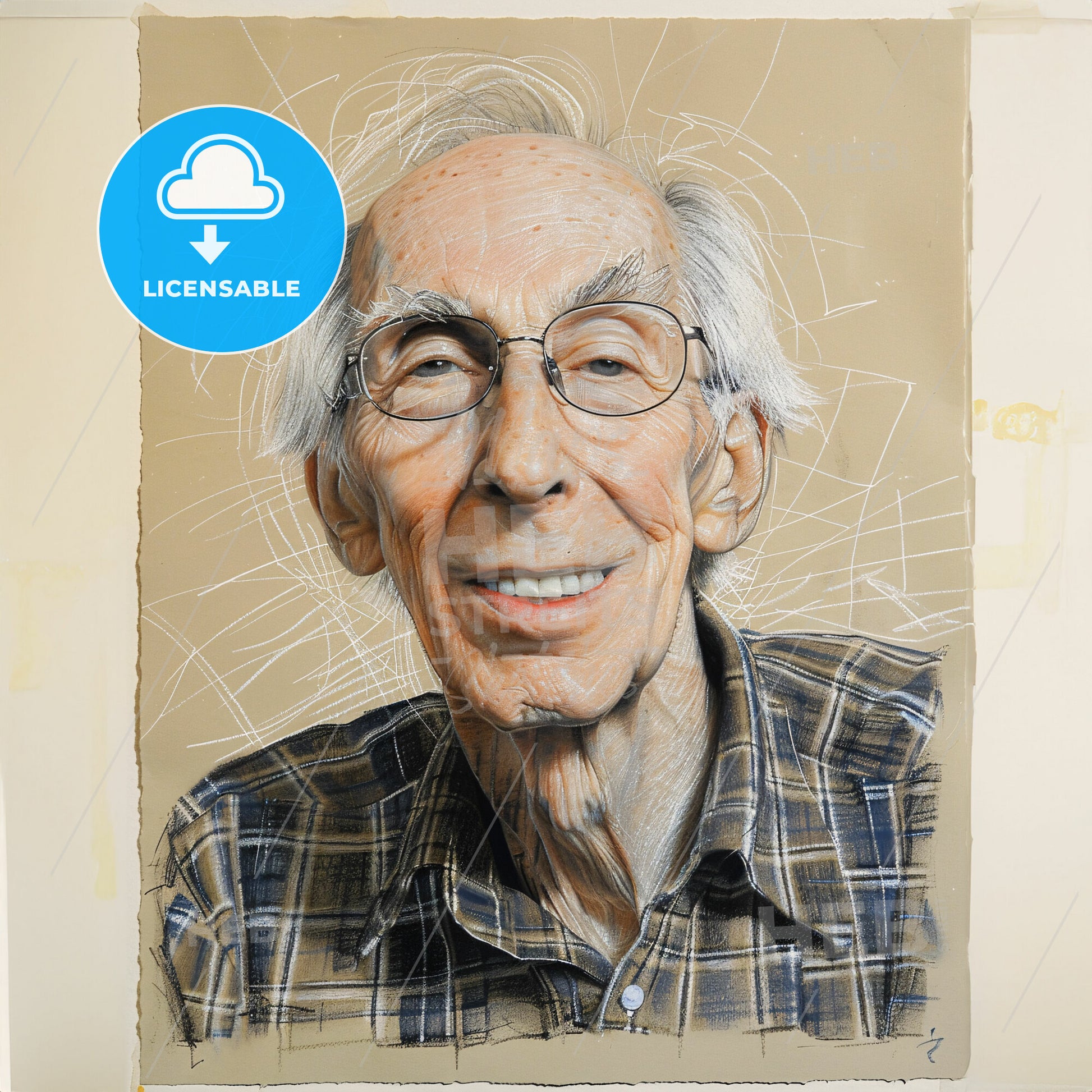 Howard Becker, Born: 1928, American sociologist - A Drawing Of A Man