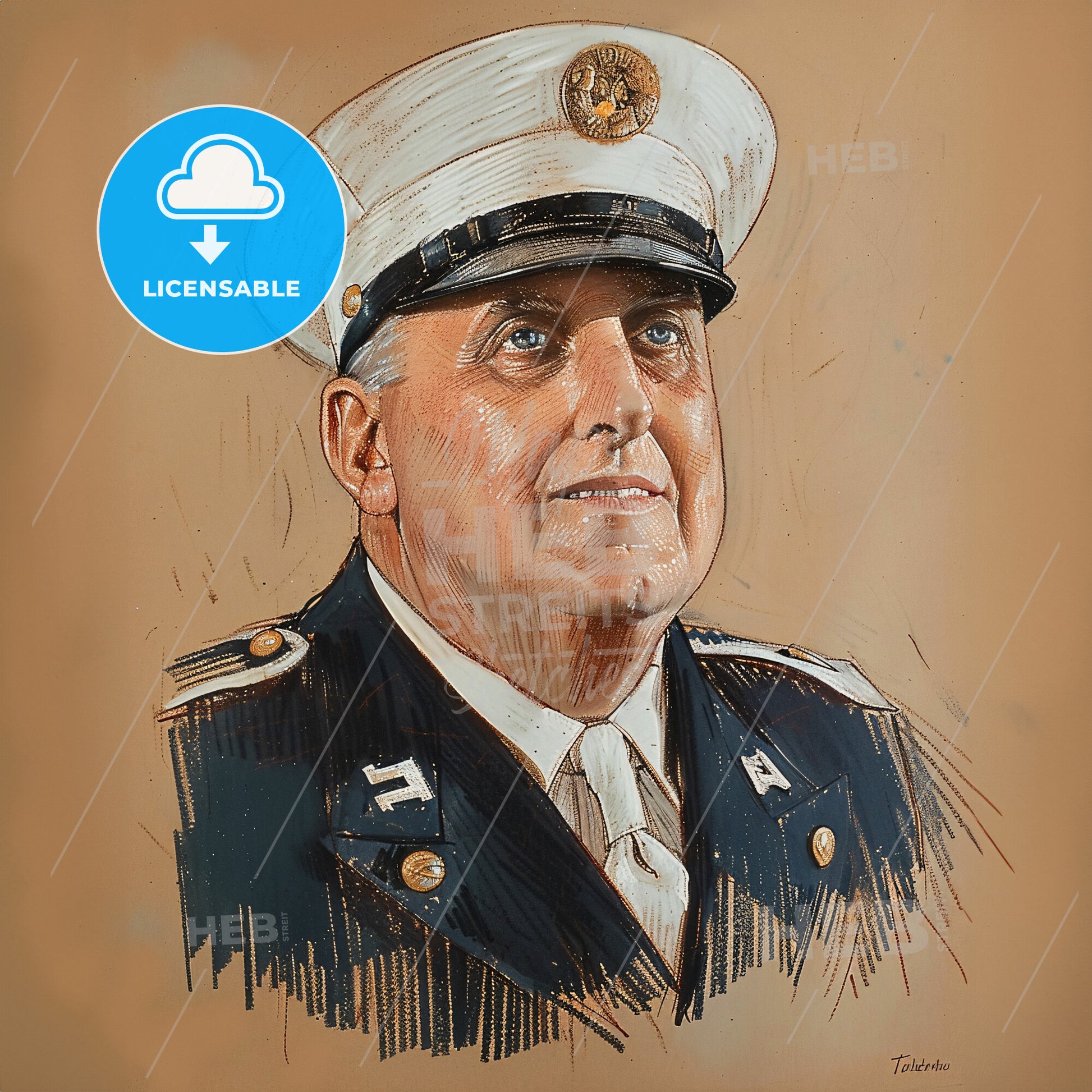 Hugh Rodman, 1859 - 1940, American Admiral - A Man In A Uniform