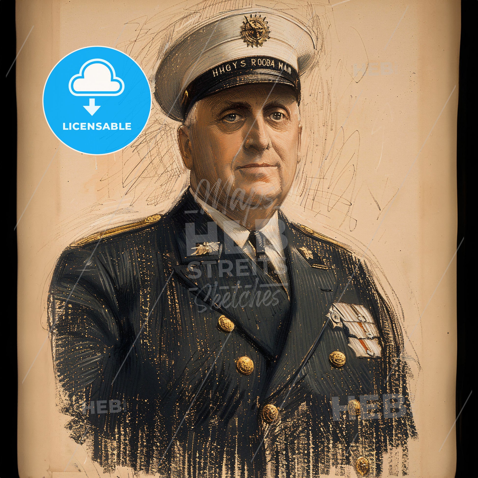 Hugh Rodman, 1859 - 1940, American Admiral - A Man In A Military Uniform