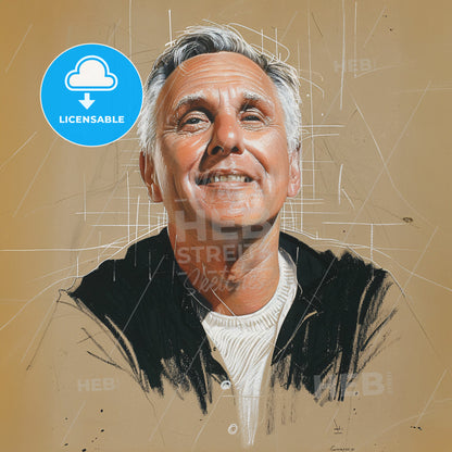 Ian Schrager, Born: 1946, American hotelier - A Man Smiling With White Hair