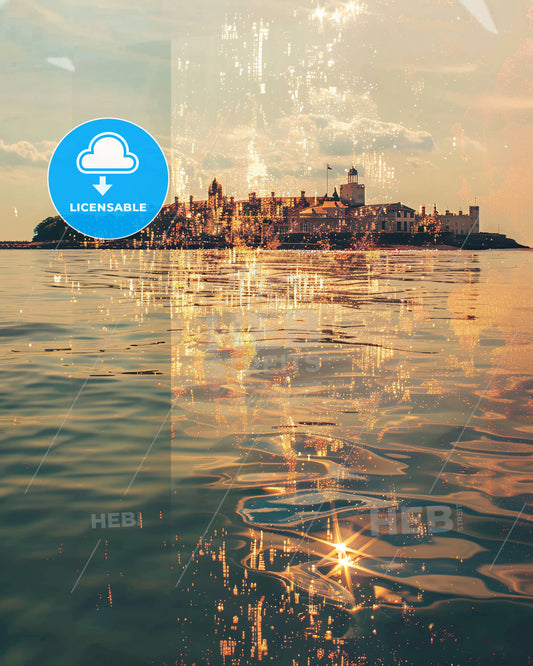 Isle of Wight: A City of Icons in Art - A body of water with a building in the background