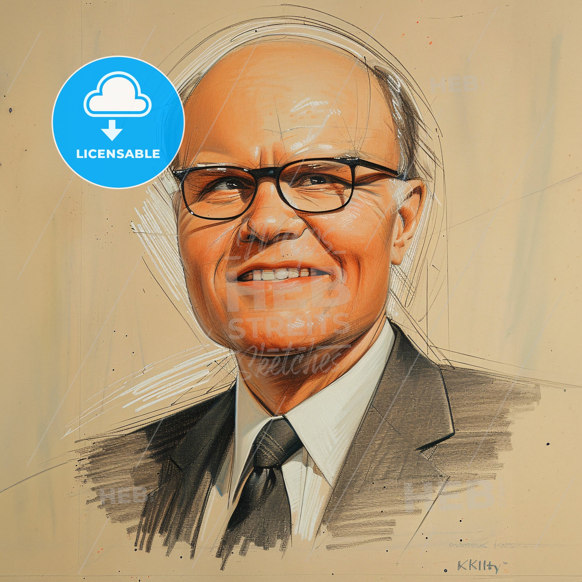 Jack Kilby, 1923 - 2005, American electrical engineer - A Man Wearing Glasses And A Suit