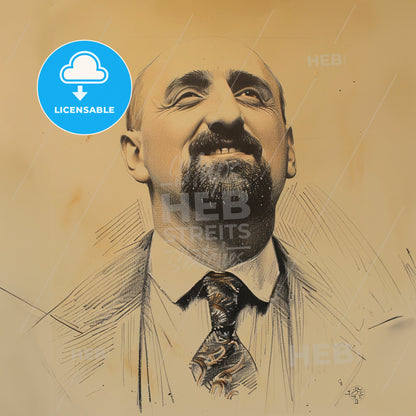 Jean-Baptiste Charcot, 1867 - 1936, French polar explorer and navigator - A Man With A Beard And Mustache