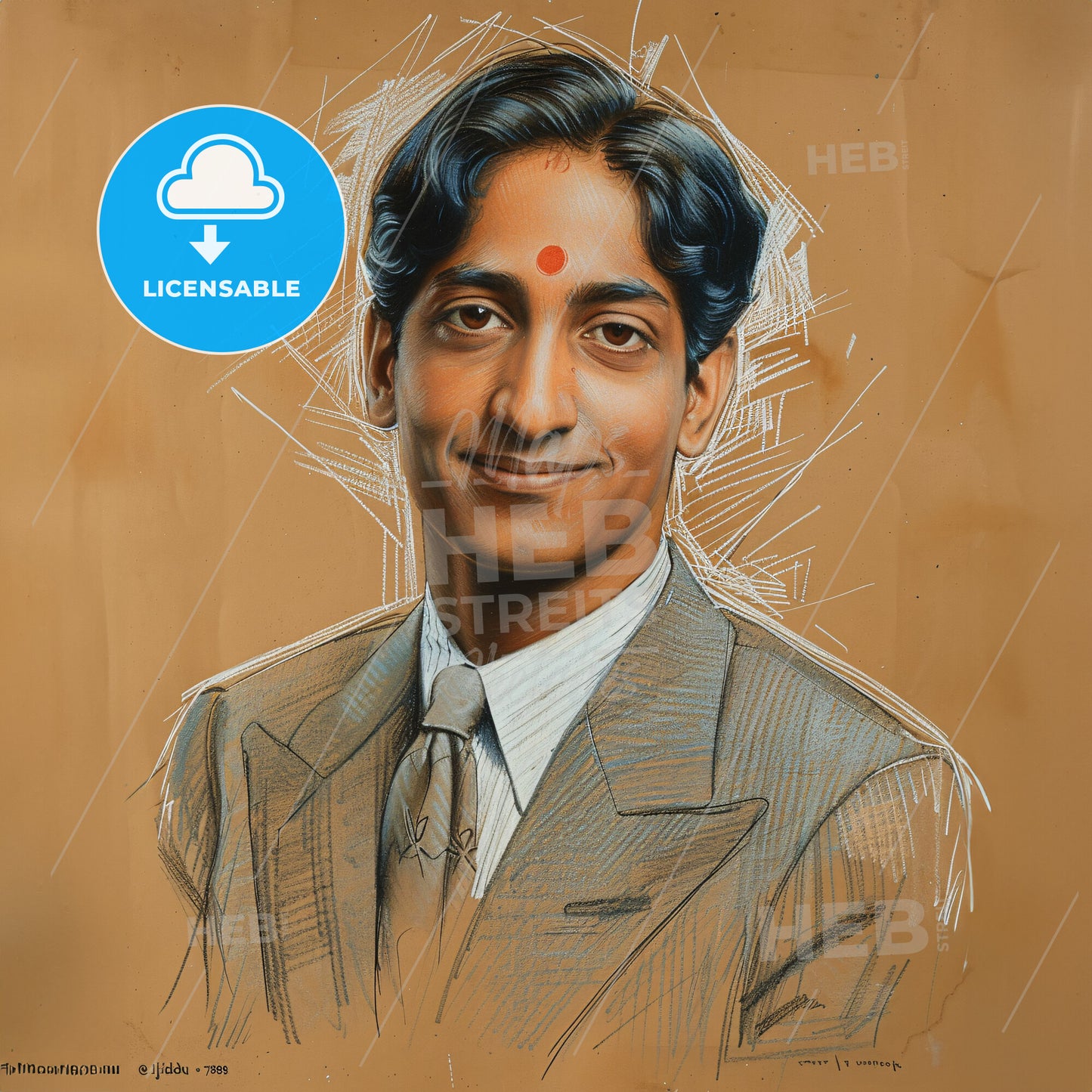 Jiddu Krishnamurti, 1895 - 1986, Indian spiritual teacher - A Man In A Suit And Tie