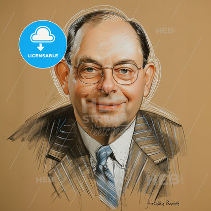 John Bardeen, 1908 - 1991, American physicist - A Man Wearing Glasses And A Suit