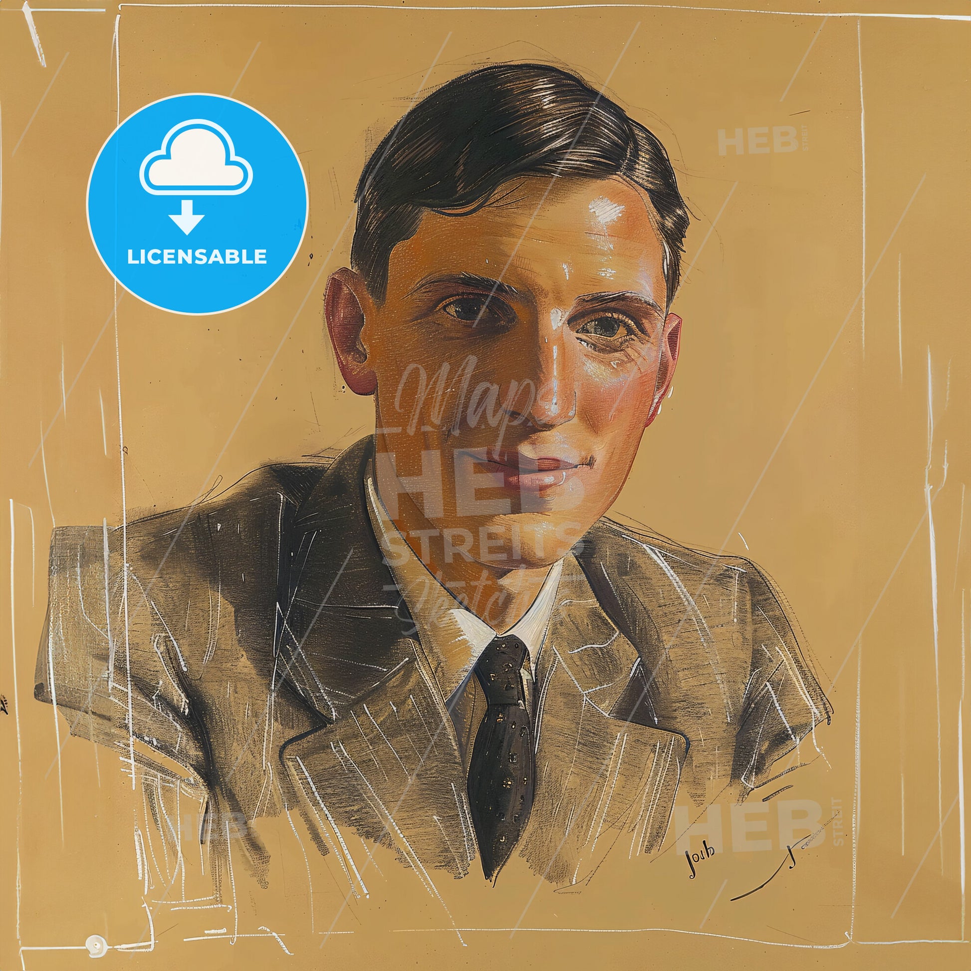 John Pendlebury, 1904 - 1941, British archaeologist - A Man In A Suit And Tie