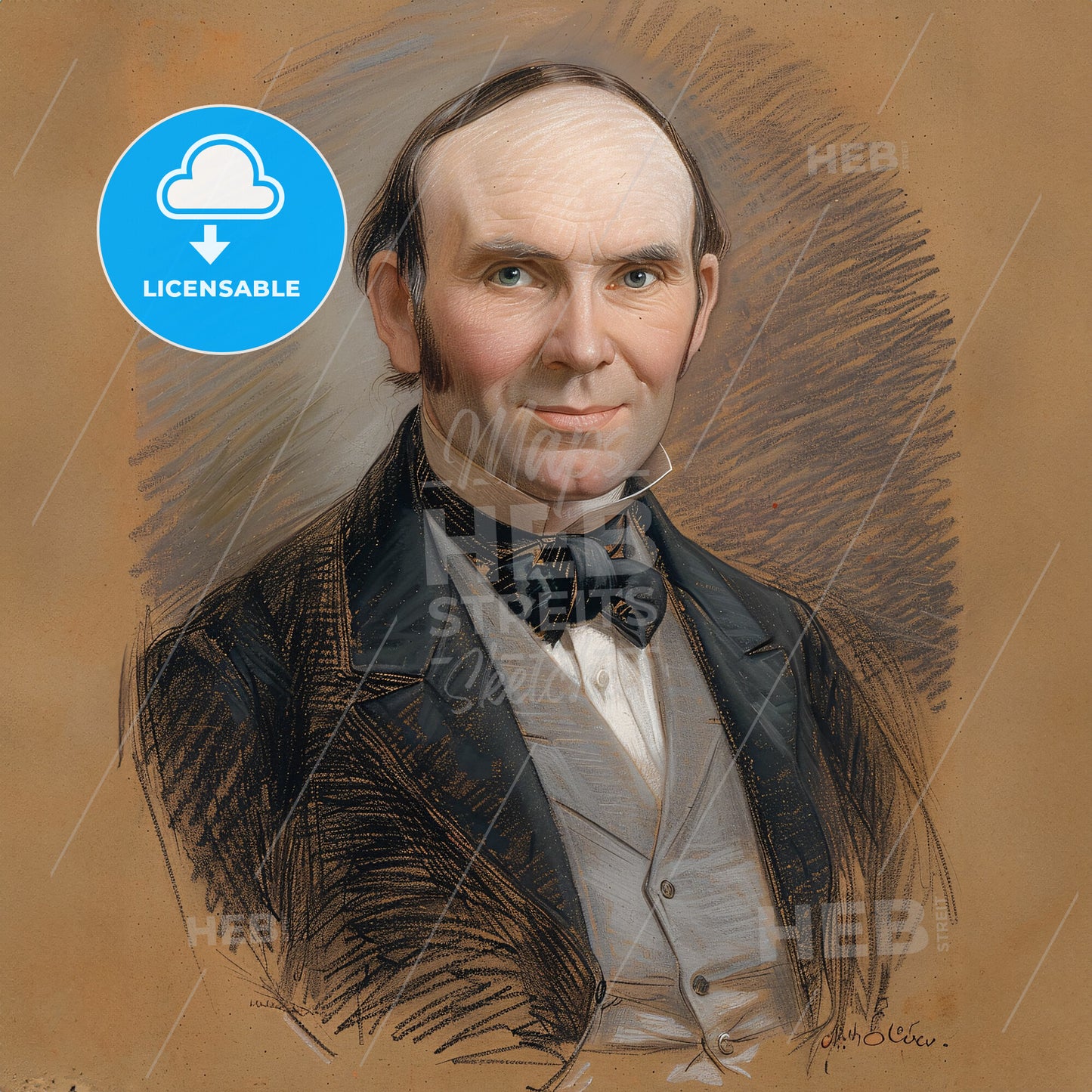 John Snow, 1813 - 1858, British physician - A Man In A Suit