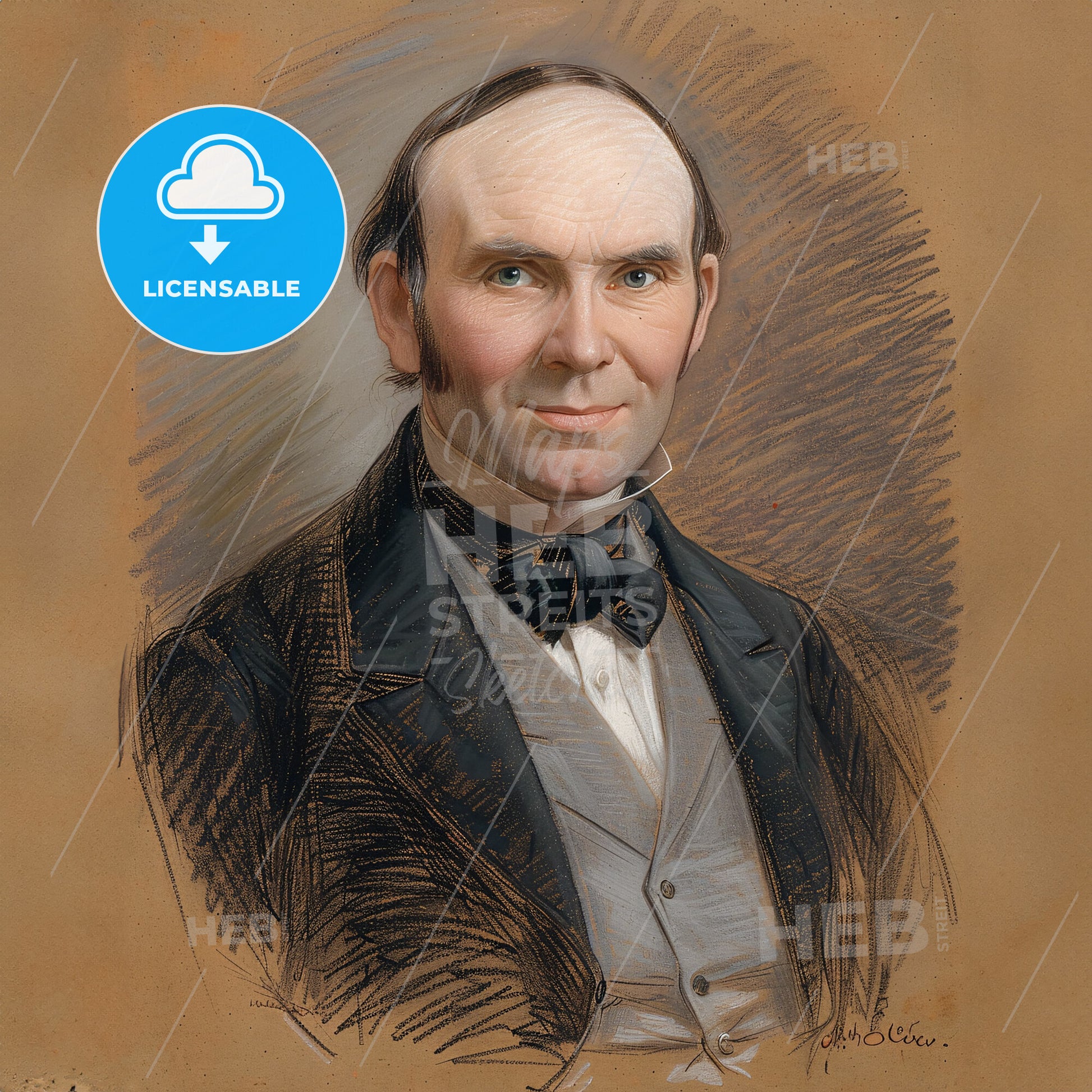 John Snow, 1813 - 1858, British physician - A Man In A Suit