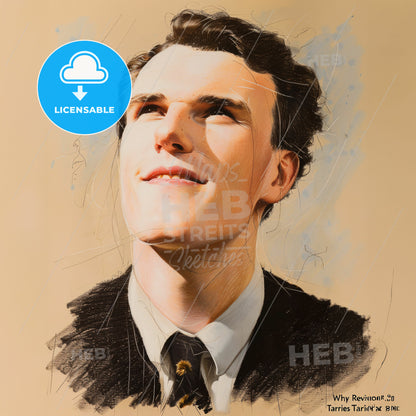 Leonard Ravenhill, 1907 - 1994, British-American preacher - A Man In A Suit And Tie