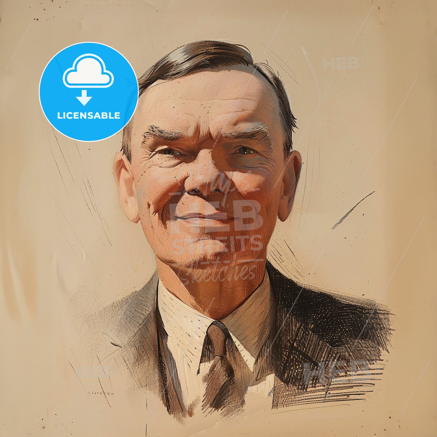 Leonard Woolley, 1880 - 1960, British archaeologist - A Man In A Suit And Tie