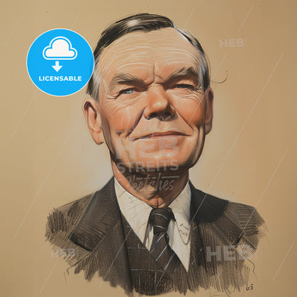 Leonard Woolley, 1880 - 1960, British archaeologist - A Man In A Suit And Tie