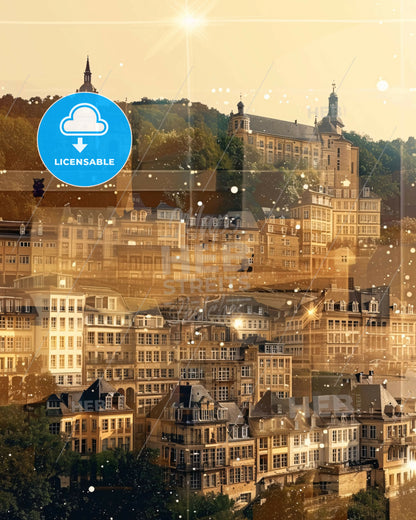 Luxembourg's Iconic Architecture Brilliance - A city with many buildings
