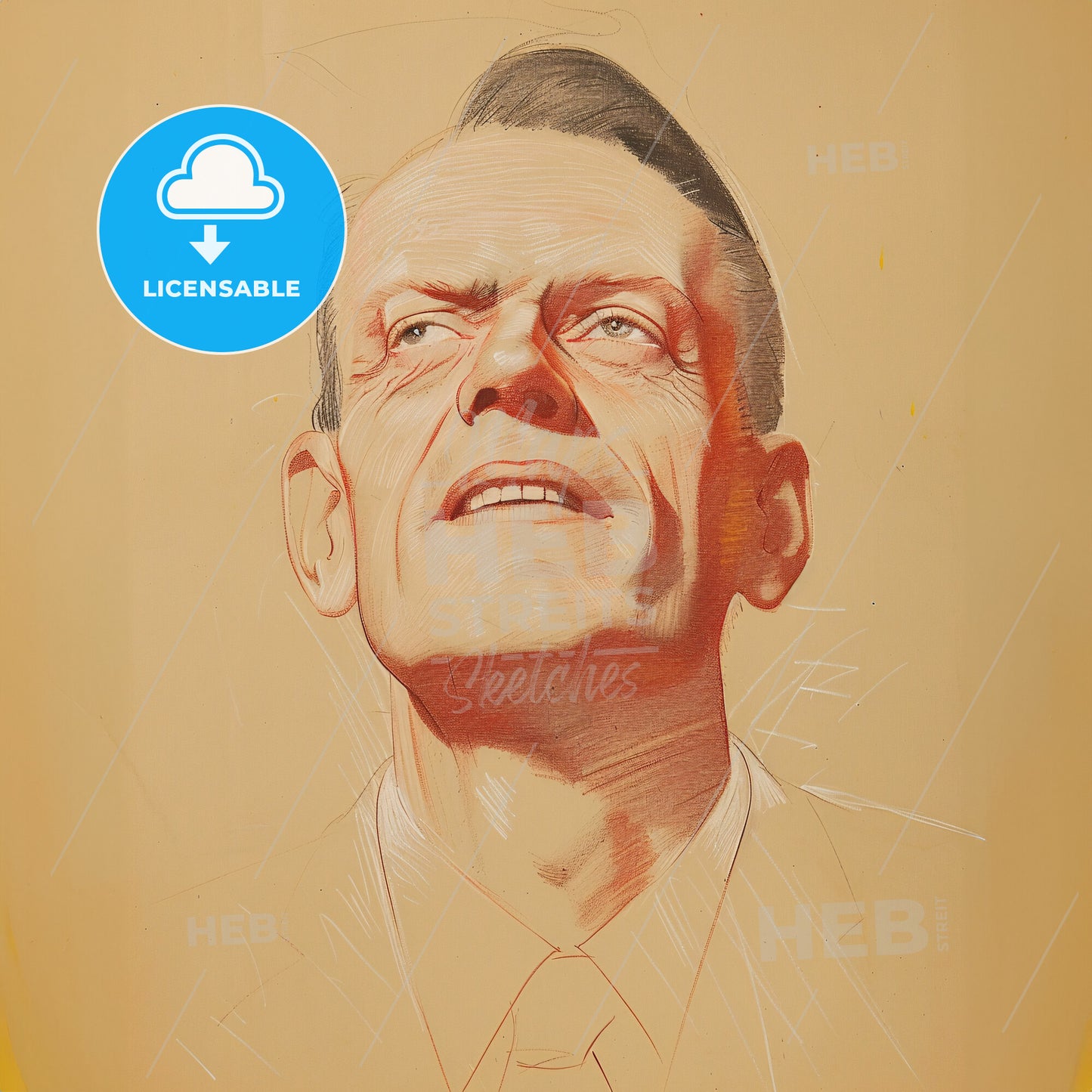 Max Theiler, 1899 - 1972, South African-American virologist - A Drawing Of A Man