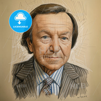 Nicholas Kittrie, 1928 - 2019, American criminologist - A Man In A Suit And Tie