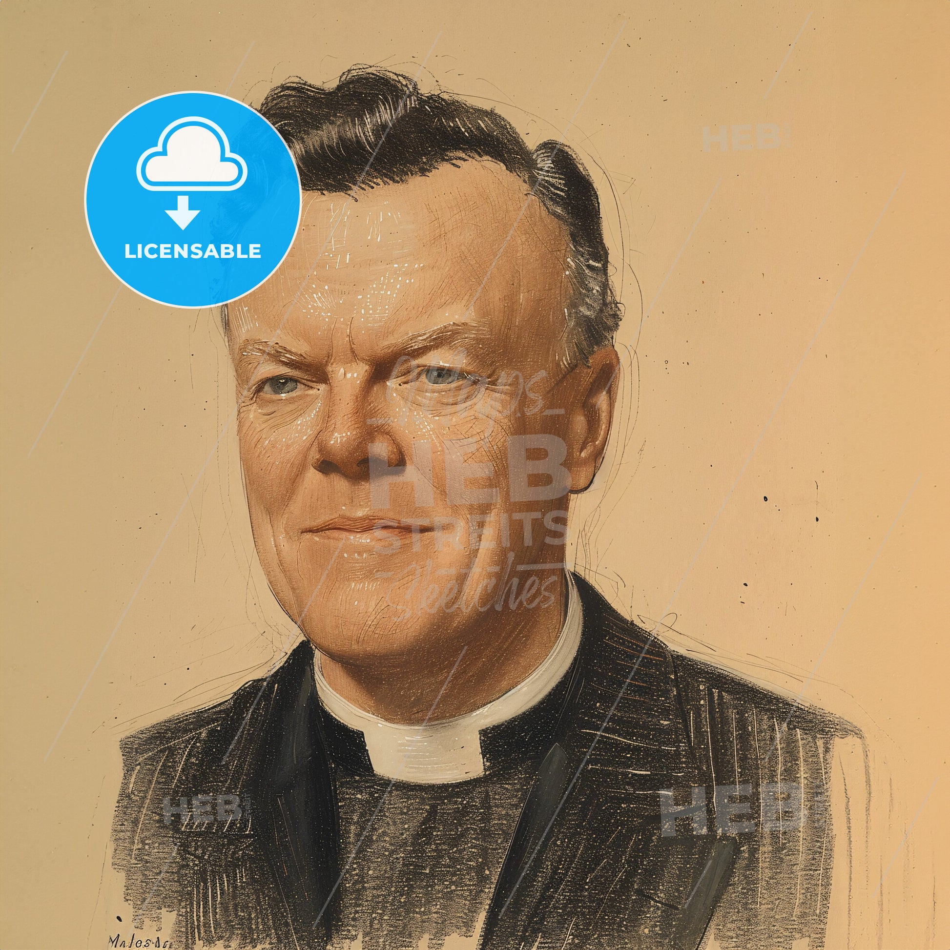 Peter Marshall, 1902 - 1949, Scottish-American preacher - A Man In A Priest's Robe