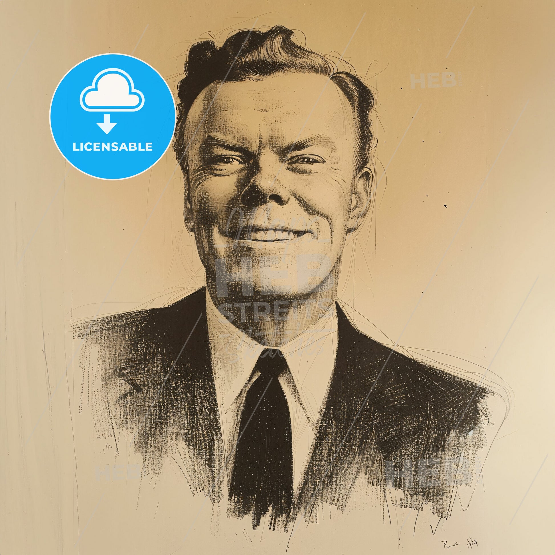 Peter Marshall, 1902 - 1949, Scottish-American preacher - A Man In A Suit And Tie