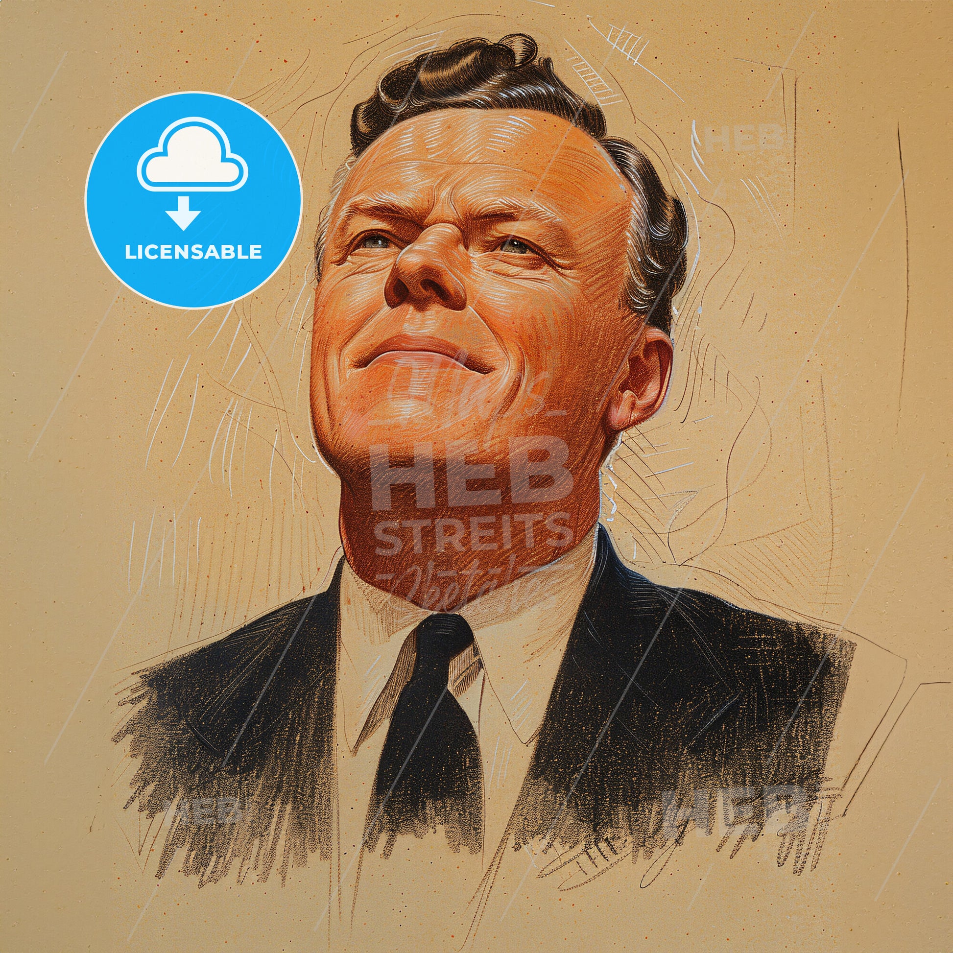 Peter Marshall, 1902 - 1949, Scottish-American preacher - A Man In A Suit And Tie