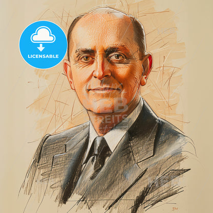 Reinhold Niebuhr, 1892 - 1971, American theologian - A Man In A Suit And Tie